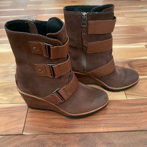 Sorry After Hours Wedge Bootie - EUC